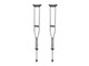 View product image SevaCare by Monoprice Height Adjustable Aluminum Crutches, Adult, Medium, 5&#39; 2&#34; to 5&#39; 10&#34; Pair of Lightweight Weight Capacity 300 Lbs - image 2 of 6