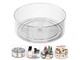 View product image MPM Spinning Spice Rack, Acrylic Turntable Holder, Rotating Spices Organizer, Countertop Pantry Spinner Shelf, for Kitchen Cabinet Fridge - image 1 of 5