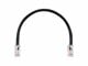 View product image Monoprice Cat6A 1ft Black Component Level Patch Cable, UTP, 24AWG, 500MHz, Pure Bare Copper, Snagless RJ45, Micro SlimRun Series Ethernet Cable - image 6 of 6