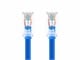 View product image Monoprice Cat6A 1ft Blue Component Level Patch Cable, UTP, 24AWG, 500MHz, Pure Bare Copper, Snagless RJ45, Micro SlimRun Series Ethernet Cable - image 2 of 6