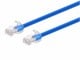View product image Monoprice Cat6A 1ft Blue Component Level Patch Cable, UTP, 24AWG, 500MHz, Pure Bare Copper, Snagless RJ45, Micro SlimRun Series Ethernet Cable - image 5 of 6