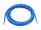 View product image Monoprice Cat6A 15ft Blue Component Level Patch Cable, UTP, 24AWG, 500MHz, Pure Bare Copper, Snagless RJ45, Micro SlimRun Series Ethernet Cable - image 6 of 6
