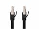 View product image Monoprice Cat6A 1ft Black PoE Patch Cable, 100W, PoE ++ (IEEE 802.3af/at/bt), UTP, 22AWG, 500MHz, Stranded Pure Bare Copper, Shielded RJ45, Ethernet Cable - image 3 of 6