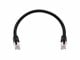 View product image Monoprice Cat6A 1ft Black PoE Patch Cable, 100W, PoE ++ (IEEE 802.3af/at/bt), UTP, 22AWG, 500MHz, Stranded Pure Bare Copper, Shielded RJ45, Ethernet Cable - image 6 of 6