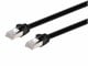 View product image Monoprice Cat6A 2ft Black PoE Patch Cable, 100W, PoE ++ (IEEE 802.3af/at/bt), UTP, 22AWG, 500MHz, Pure Bare Copper, Shielded RJ45, Ethernet Cable - image 5 of 6