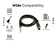 View product image Monoprice 1.5ft Premier Series XLR Female to 1/4in TRS Male Cable, 16AWG (Gold Plated) - image 3 of 3