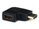 View product image Monoprice HDMI® Right Angle Port Saver Adapter (Male to Female) - 270 Degree - Vertical Flat Right - image 1 of 3