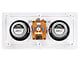 View product image Monoprice Caliber In-Wall Center Channel Speaker, Dual 5.25in (single) - image 4 of 5