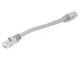 View product image Monoprice Cat5e Ethernet Patch Cable - Snagless RJ45, Stranded, 350MHz, UTP, Pure Bare Copper Wire, 24AWG, 0.5ft, Gray - image 1 of 3