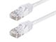 View product image Monoprice Cat5e Ethernet Patch Cable - Snagless RJ45, Stranded, 350MHz, UTP, Pure Bare Copper Wire, 24AWG, 0.5ft, White - image 1 of 3