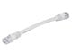 View product image Monoprice Cat5e Ethernet Patch Cable - Snagless RJ45, Stranded, 350MHz, UTP, Pure Bare Copper Wire, 24AWG, 0.5ft, White - image 3 of 3