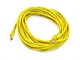 View product image Monoprice Cat5e Ethernet Patch Cable - Snagless RJ45, Stranded, 350MHz, UTP, Pure Bare Copper Wire, 24AWG, 30ft, Yellow - image 1 of 3