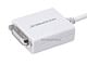 View product image Monoprice Mini DisplayPort 1.1 to DVI Adapter, White - image 3 of 3