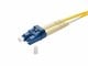 View product image Monoprice Single-Mode Fiber Optic Cable - LC/LC, UL, 9/125 Type, Duplex, Yellow, 3m, Corning - image 2 of 2
