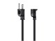 View product image Monoprice Outdoor Extension Cord - NEMA 5-15P to NEMA 5-15R, 12AWG, 20A, SJTW, Black, 100ft - image 2 of 6