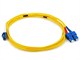 View product image Monoprice Single-Mode Fiber Optic Cable - LC/SC, UL, 9/125 Type, Duplex, Yellow, 3m, Corning - image 1 of 3