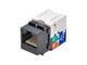 View product image Monoprice Cat5E Punch Down Keystone Jack - Black - image 1 of 6