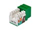 View product image Monoprice Cat5E Punch Down Keystone Jack - Green - image 2 of 6