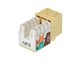 View product image Monoprice Cat6 Punch Down Keystone Jack - Beige - image 5 of 6