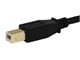 View product image Monoprice USB Type-A to USB Type-B 2.0 Cable - 28/24AWG, Gold Plated, Black, 3ft - image 3 of 3