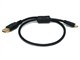 View product image Monoprice USB-A to Mini-B 2.0 Cable - 5-Pin, 28/24AWG, Gold Plated, Black, 1.5ft - image 1 of 4