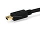 View product image Monoprice USB-A to Mini-B 2.0 Cable - 5-Pin, 28/24AWG, Gold Plated, Black, 1.5ft - image 3 of 4