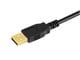 View product image Monoprice USB Type-A to Micro Type-B 2.0 Cable - 5-Pin, 28/24AWG, Gold Plated, Black, 6ft - image 2 of 3