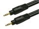 View product image Monoprice 3ft Premium 3.5mm Stereo Male to 3.5mm Stereo Male 22AWG Cable (Gold Plated) - Black - image 2 of 2
