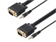 View product image Monoprice 10ft Super VGA HD15 M/M CL2 Rated Cable w/ Stereo Audio and Triple Shielding (Gold Plated) - image 1 of 5