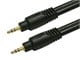 View product image Monoprice 50ft Premium 3.5mm Stereo Male to 3.5mm Stereo Male 22AWG Cable (Gold Plated) - Black - image 2 of 2