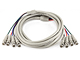 View product image Monoprice 4 BNC Male/4 BNC Male - 10ft - image 1 of 5