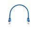 View product image Monoprice Cat6A 1ft Blue Patch Cable,  Double Shielded (S/FTP), 26AWG, 10G, Pure Bare Copper, Snagless RJ45, Fullboot Series Ethernet Cable - image 4 of 6