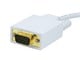 View product image Monoprice 3ft 32AWG Mini DisplayPort to VGA Cable, White - image 2 of 3
