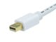 View product image Monoprice 3ft 32AWG Mini DisplayPort to VGA Cable, White - image 3 of 3