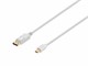 View product image Monoprice 6ft 32AWG Mini DisplayPort to DisplayPort Cable, White - image 1 of 3