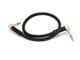 View product image Monoprice Premier Series 1/4-inch TRS Guitar Pedal Patch Cable with Right Angle Connectors, 8-inch - image 2 of 3