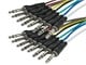 View product image Monoprice 1 Meter (3ft) 8-Channel 1/4inch TRS Male to 1/4inch TRS Male Snake Cable - image 1 of 4