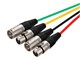 View product image Monoprice 6 Meter (20ft) 4-Channel (2 upstream & 2 downstream) XLR Male to XLR Female Snake Cable - image 3 of 6