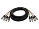 View product image Monoprice 6 Meter (20ft) 4-Channel (2 upstream & 2 downstream) XLR Male to XLR Female Snake Cable - image 6 of 6