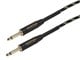 View product image Monoprice 6ft Cloth Series 1/4 inch TS Male 20AWG Guitar and Instrument Cable - Black & Gold - image 1 of 3