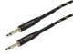 View product image Monoprice 50ft. Cloth Series 1/4 inch T/S Male 20AWG Instrument Cable - Black & Gold - image 1 of 4