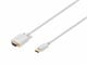 View product image Monoprice 3ft 28AWG DisplayPort to VGA Cable, White - image 1 of 3