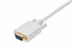 View product image Monoprice 3ft 28AWG DisplayPort to VGA Cable, White - image 2 of 3