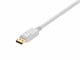 View product image Monoprice 3ft 28AWG DisplayPort to VGA Cable, White - image 3 of 3