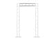 View product image Stage Right by Monoprice 8in x 8in Lite Duty Box 1.5in Aluminum Lighting Truss Straight Section 1m (3.28ft) with Hardware and 500 lbs Capacity - image 5 of 6