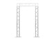 View product image Stage Right by Monoprice 8in x 8in Lite Duty Box 1.5in Aluminum Lighting Truss Straight Section 2m (6.56ft) with Hardware and 500 lbs Capacity - image 5 of 6