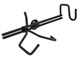View product image Monoprice Horizontal Wall Mount for Acoustic Guitars - image 1 of 2
