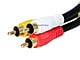 View product image Monoprice RCA Coaxial Composite Video and Stereo Audio Cable, 1.5ft - image 2 of 2