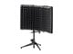 View product image Stage Right by Monoprice Portable and Foldable Microphone Isolation Shield w/ Desktop Stand - image 1 of 6