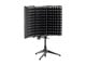 View product image Stage Right by Monoprice Portable and Foldable Microphone Isolation Shield w/ Desktop Stand - image 2 of 6